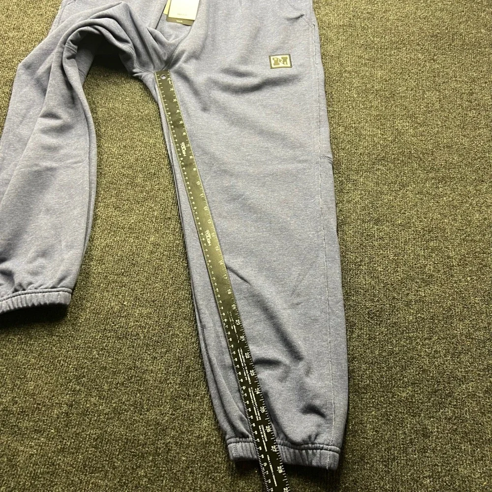 Nike Dri-FIT Training Sweatpants Mens Small Blue Heather Loose Fit HJ3145-437